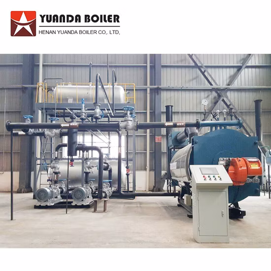 Caldera de aceite térmico portador de calor orgánico industrial 700kw