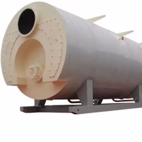 Caldera de vapor de gas y combustible dual horizontal/caldera de agua caliente especialmente para industrias alimentarias