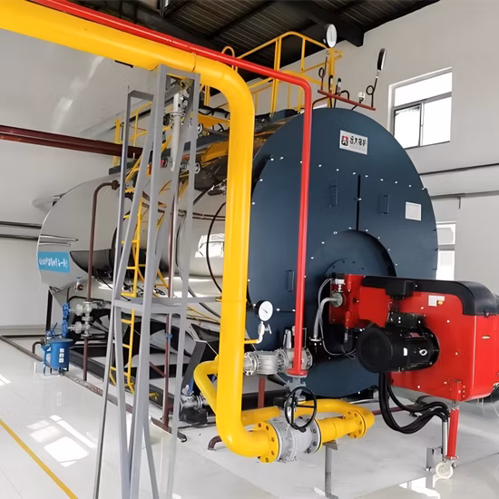 Dzl1, 2, 4, 6, 8, 10 toneladas de carbón industrial horizontal/cáscara/tubo de fuego/biomasa/cáscara de arroz/nuez de coco/bagazo/pellet de madera/caldera de vapor eléctrica de madera maciza Precio