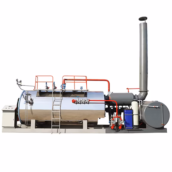 5000 Kg/H Combustible Diesel Petróleo Gas Caldera de vapor Precio para refinación de petróleo